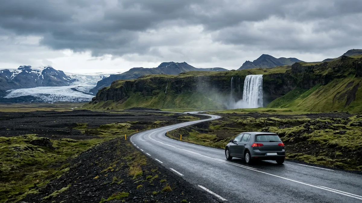 Islandia en coche: Círculo Dorado y costa sur